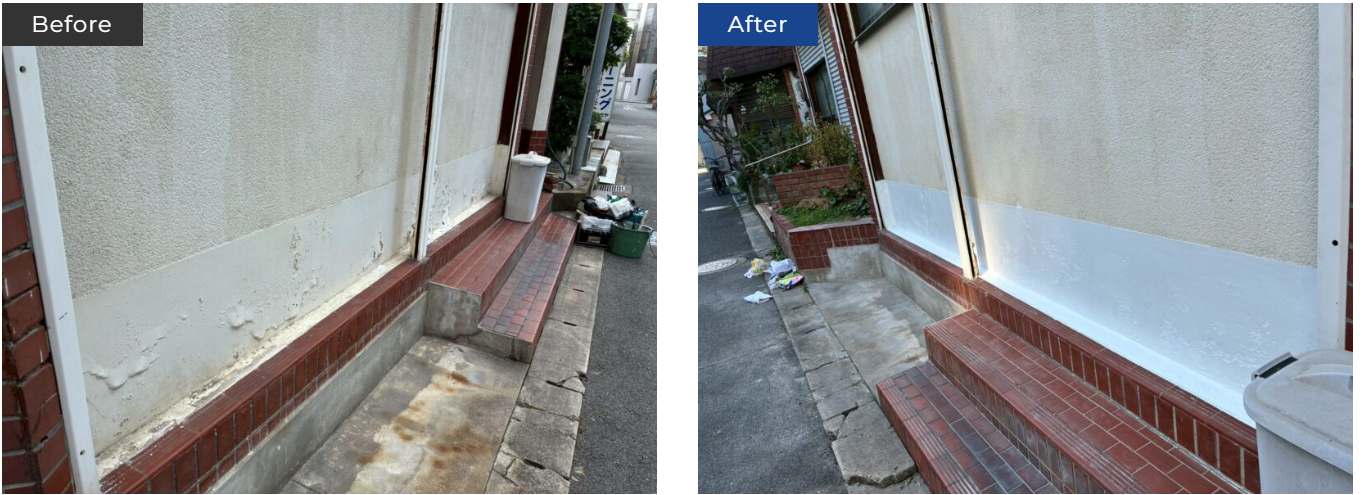 雨もり屋の施工実績の紹介