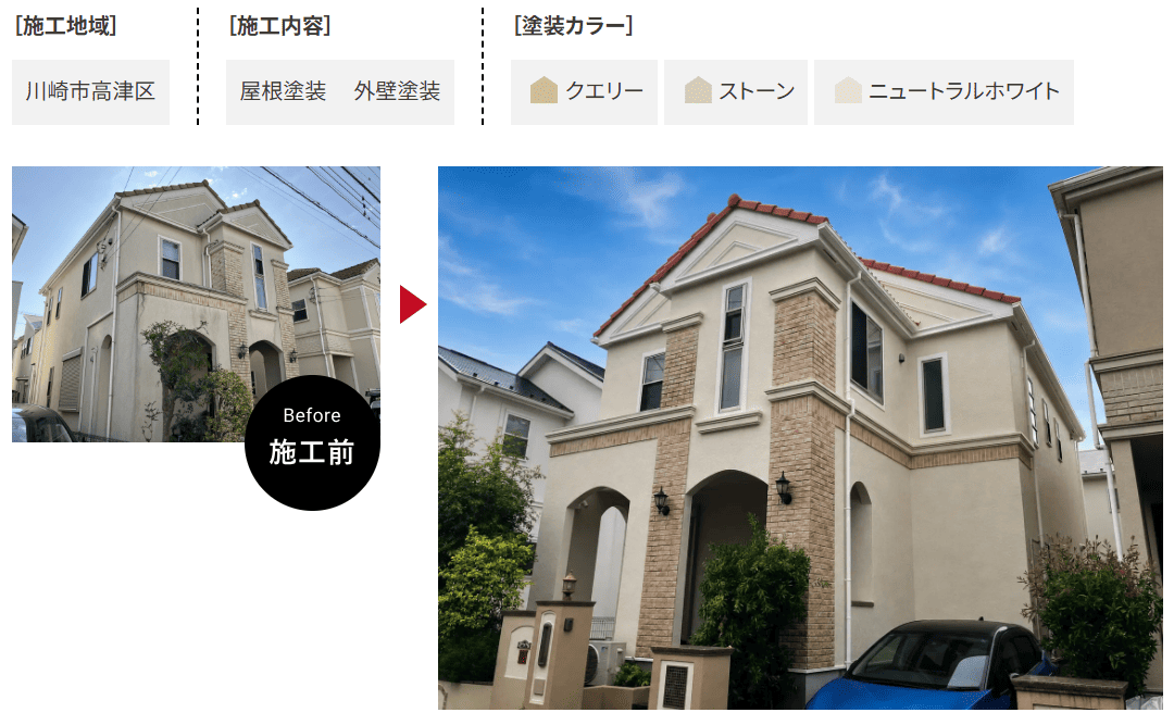 池田塗装の施工例は？ホームページで写真は見れる？